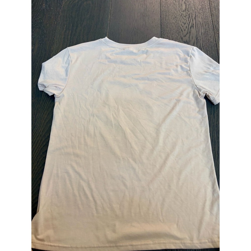 Taylor Swift 1989 Pop Art Graphic Short Sleeve Beige T-Shirt Small - Picture 2 of 7